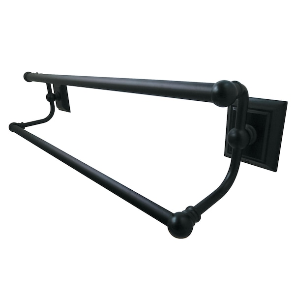 Millennium 24" Dual Towel Bar, Oil Rubbed Bronze